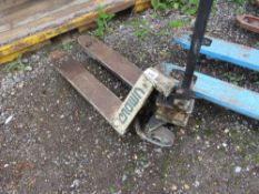 PALLET TRUCK, SOURCED FROM COMPANY LIQUIDATION