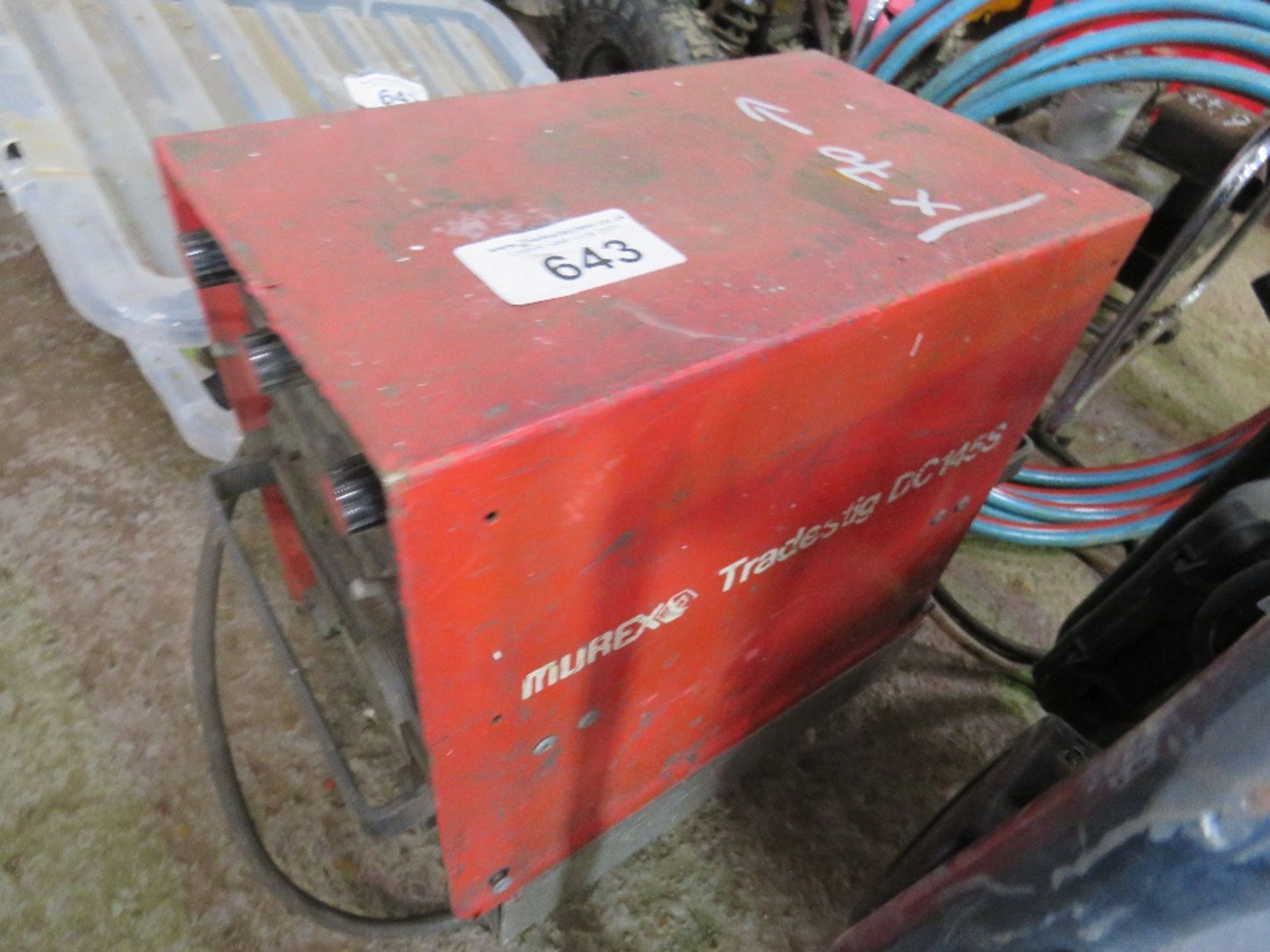 MUREX TRADESTIG DC145S WELDER UNIT SOURCED FROM WORKSHOP CLOSURE.