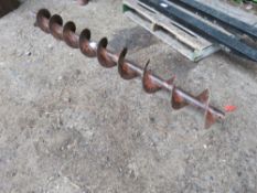 AUGER FLITE SECTION, 7FT LENGTH APPROX.