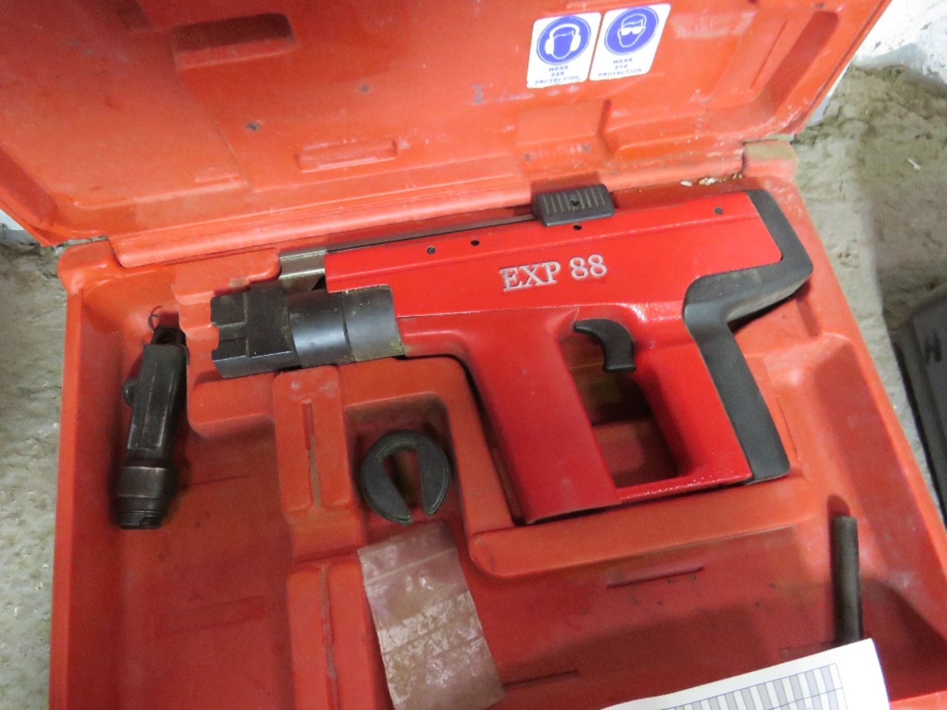 PERCUSSION NAIL GUN SOURCED FROM DEPOT CLEARANCE.