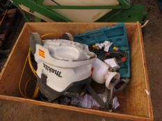 STILLAGE OF SCRAP POWER TOOLS ETC.