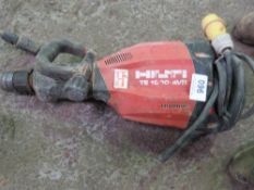 HILTI TE1000AVR BREAKER DRILL. UNTESTED, CONDITION UNKNOWN.