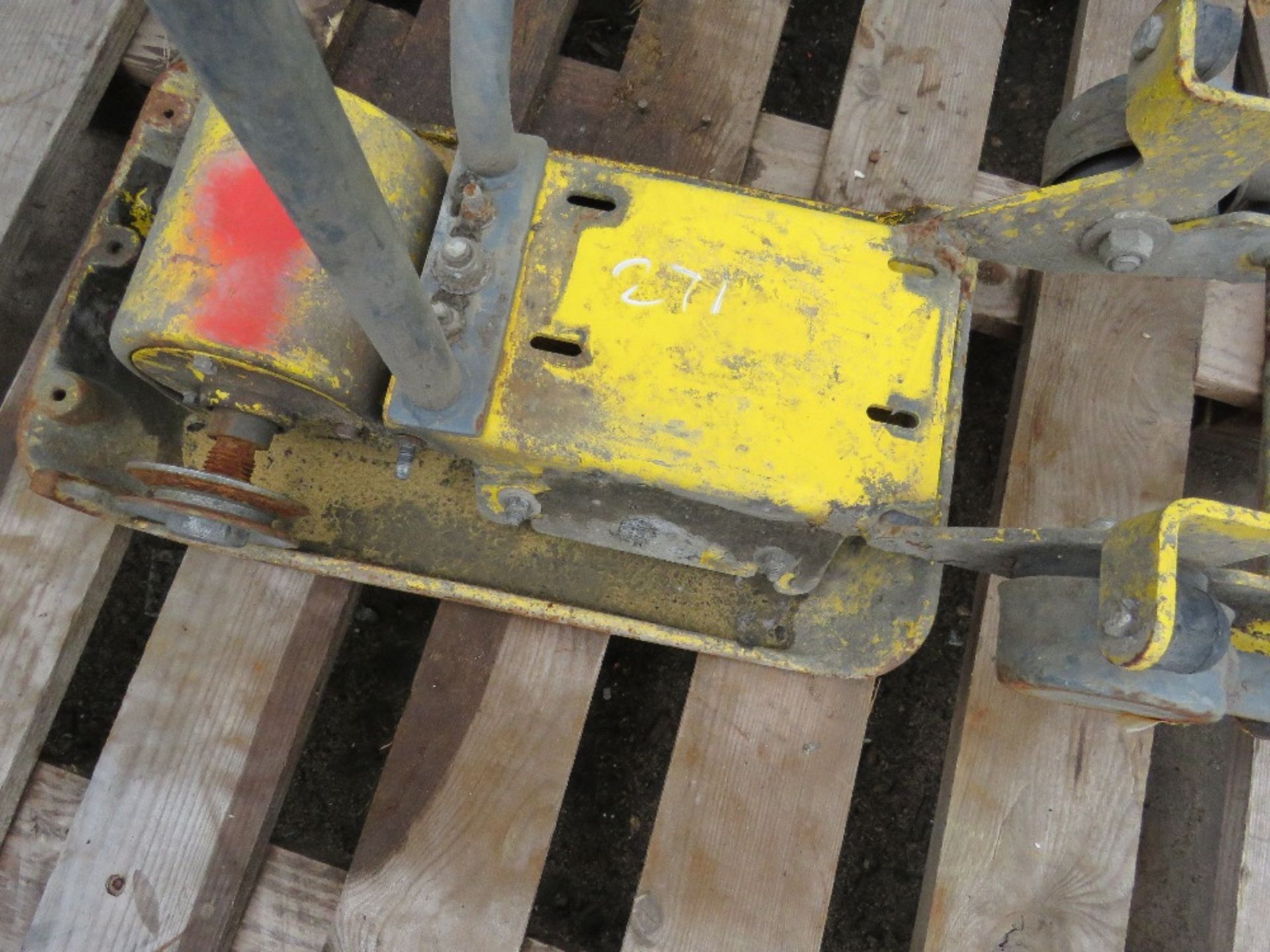 BOMAG TRENCH COMPACTOR PLUS COMPACTION PLATE BASE. SOURCED FROM MAJOR ROAD CONTRACTOR. - Image 4 of 4