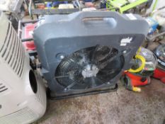 LARGE SIZED AIR FAN, 110VOLT, UNTESTED, CONDITION UNKNOWN.