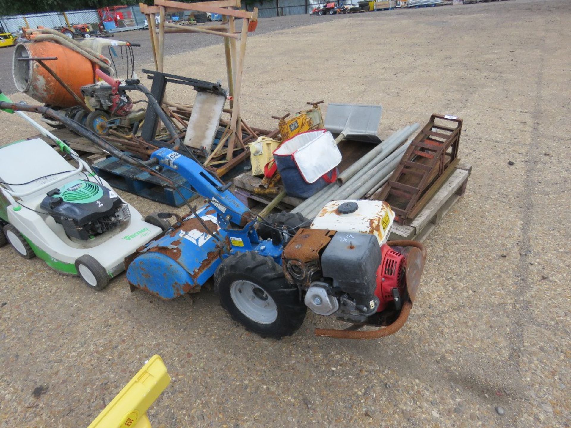 CAMON C8 PETROL ENGINED ROTORVATOR. UNTESTED, CONDITION UNKNOWN.