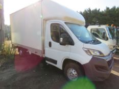 CITROEN LUTON 3500KG RATED VAN WITH TAIL LIFT, REG:PO66 DZG. WITH V5. TEST TILL 13/10/2021. FIRST RE