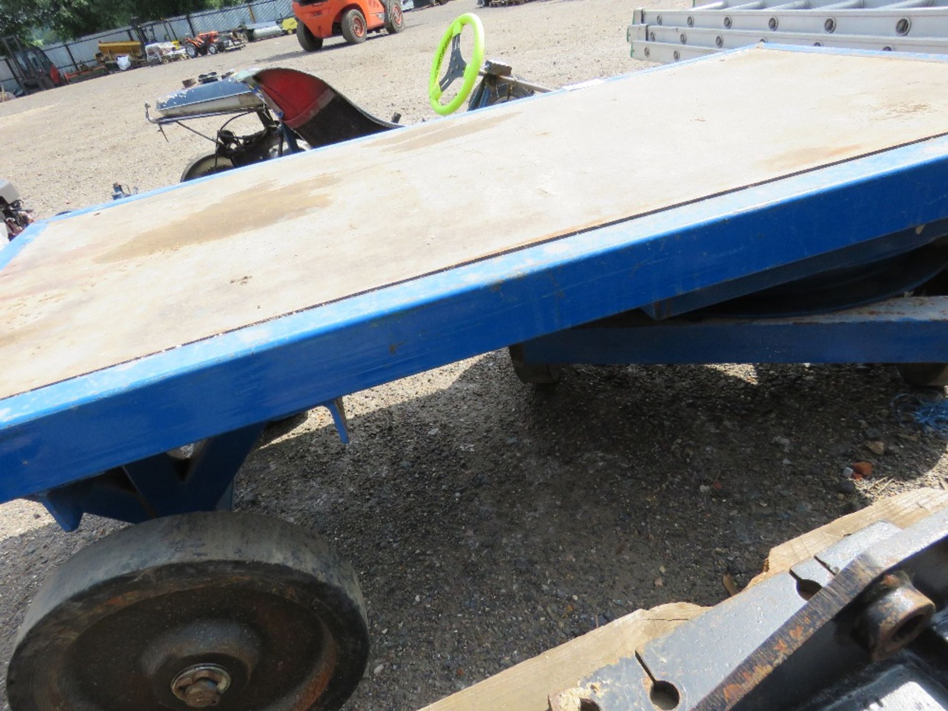 2 TONNE RATED WHEELED TROLLEY. - Image 3 of 4