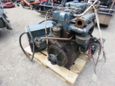 LISTER 3 CYLINDER MARINE GENERATOR, DISMANTLED TO REMOVE FROM BOAT. WORKING WHEN REMOVED. 20KVA/16KW