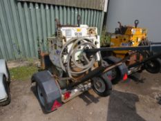 TEREX MBR71 ROLLER BREAKER ON TRAILER WITH HOSES AND BREAKER GUN. YEAR 2010. WHEN TESTED WAS SEEN T