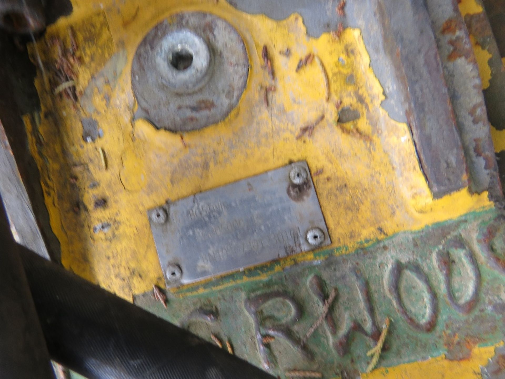 ROCK WHEEL D10 BG5 TWIN HEAD ROCK GRINDING HEAD/PLANER FOR EXCAVATOR. ON 45MM PINS. WORKING WHEN R - Image 4 of 5