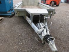 IFOR WILLIAMS GX105HD PLANT TRAILER WITH KEY. 3500KG RATED