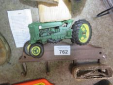 TRACTOR COAT HOOK SET.