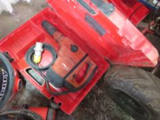 HILTI TE60 BREAKER DRILL IN CASE, 110VOLT.