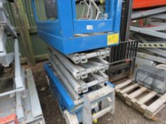 GENIE GS1930 SCISSOR LIFT ACCESS PLATFORM, 7.6M MAX WORKING HEIGHT. SN:GS30-53283. YR 2002 WHEN T