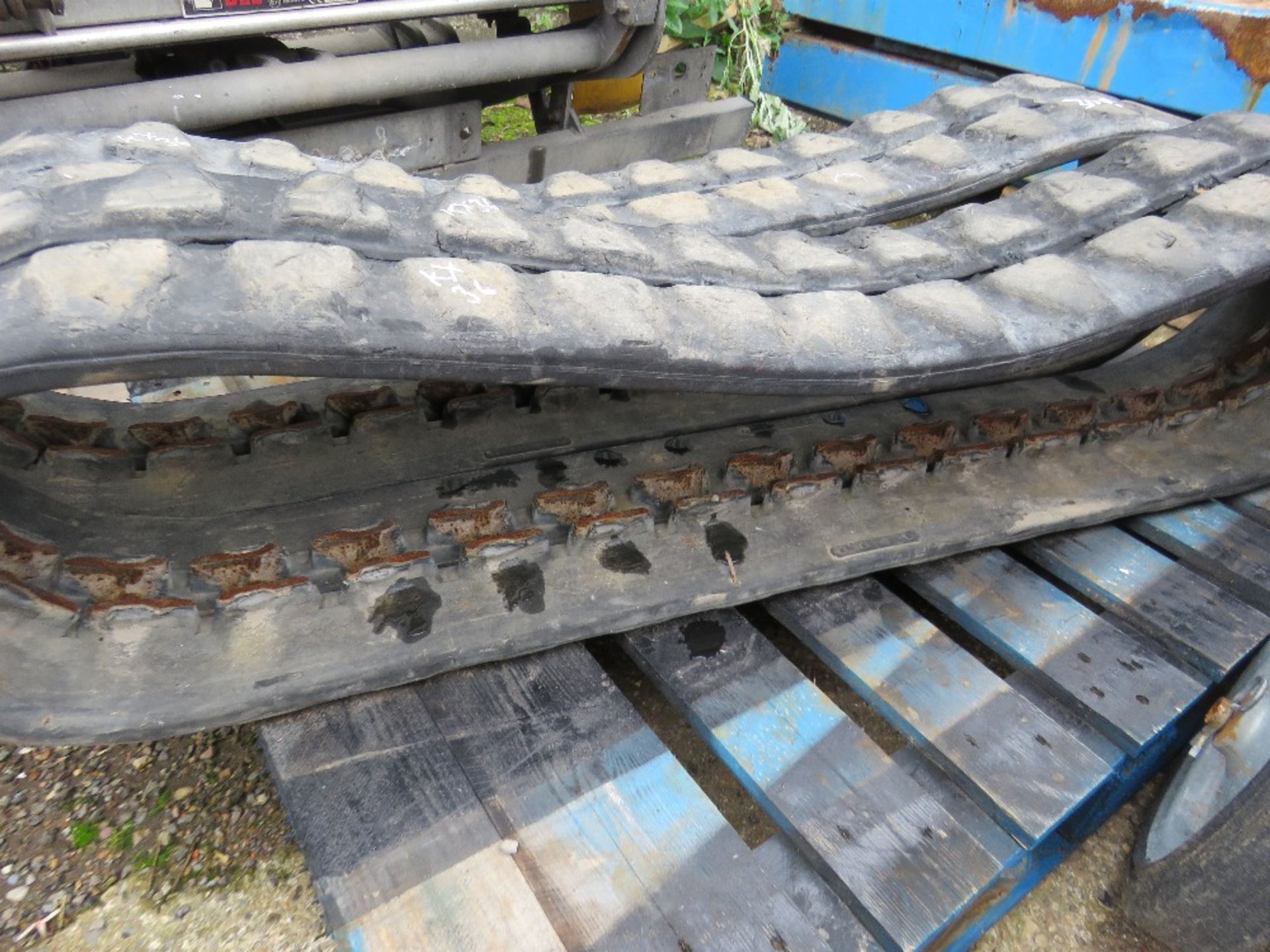 2 X KUBOTA KX36 MINI EXCAVATOR TRACKS, PART WORN. - Image 3 of 3