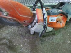 STIHL TS410 PETROL SAW WITH BLADE. TURNS OVER ON PULL BUT NOT STARTING??