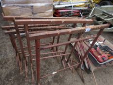 5 X BUILDER'S TRESTLES.