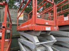 SKYJACK SJ 3226 SCISSOR LIFT ACCESS PLATFORM. YEAR 2003. SLIDE OUT DECK EXTENSION. SN;270782. 9.92M