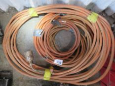 QUANTITY OF GAS HOSES PLUS A GAS TORCH. SOURCED FROM COMPANY LIQUIDATION.