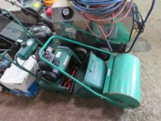 QUALCAST B5 CYLINDER MOWER PLUS A HAND ROLLER.