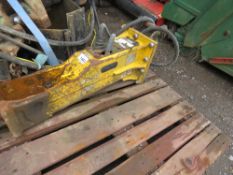 OKTEC EXCAVATOR BREAKER ON 40MM PINS. DIRECT EX COMPANY DUE TO REORGANISATION.