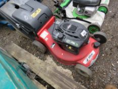 EFCO PETROL MOWER WITH COLLECTOR.