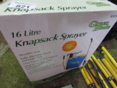 KNAPSACK SPRAYER IN BOX.