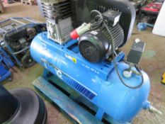 ABAC 3 PHASE WORKSHOP COMPRESSOR. MODEL B5924/20. UNTESTED, CONDITION UNKNOWN.