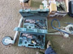 2 X MAKITA 110VOLT RECIP SAWS, UNTESTED, CONDITION UNKNOWN.