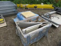 2 PALLETS PLUS A STILLAGE OF BRICKS, SLABS ETC. NO VAT ON HAMMER PRICE.