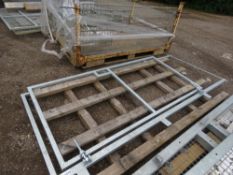 1 X PEDESTRIAN ACCESS GATE WITH FRAME, SUITABLE FOR 4FT X 8FT OPENING APPROX.