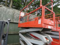 SKYJACK SJ111-3220M SCISSOR LIFT ACCESS PLATFORM. YEAR 2007. SLIDE OUT DECK EXTENSION. SN;M600532. 8