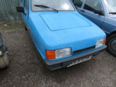 RELIANT ROBIN 3 WHEELER REG:N931 EHK. WHEN TESTED WAS SEEN TO RUN, DRIVE, STEER AND BRAKE. WITH V5.