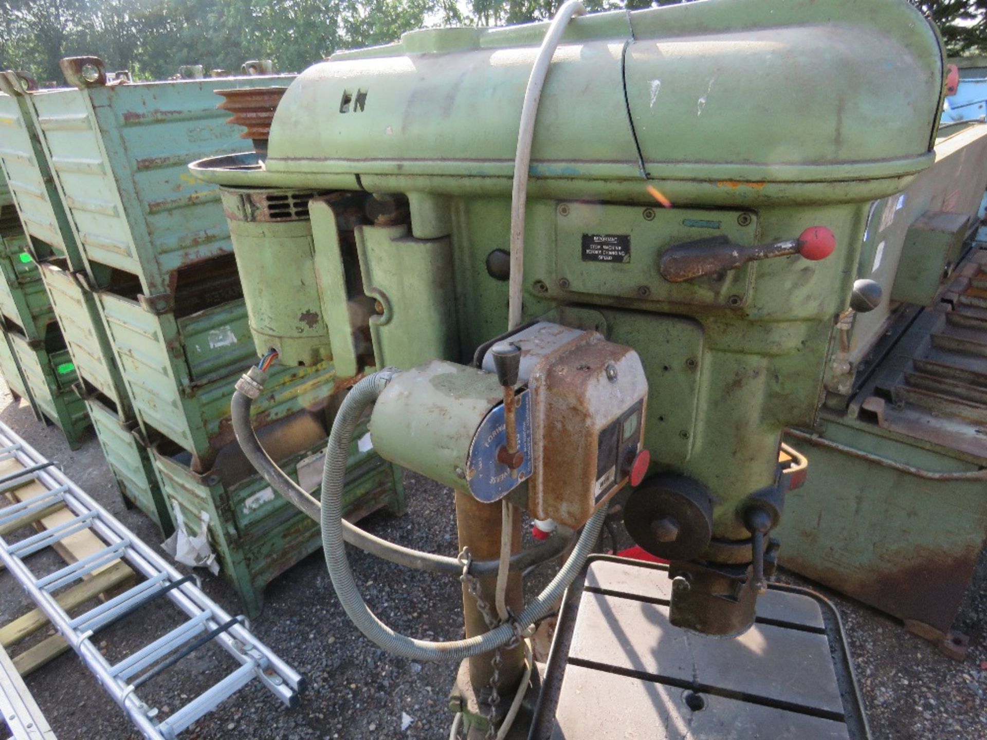 3 PHASE PILLAR DRILL. SOURCED FROM WORKSHOP CLOSURE/LIQUIDATION. - Image 5 of 5