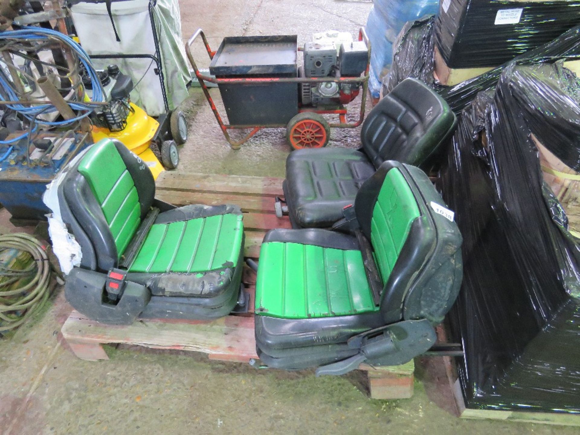 3 X MACHINE/PLANT SEATS.