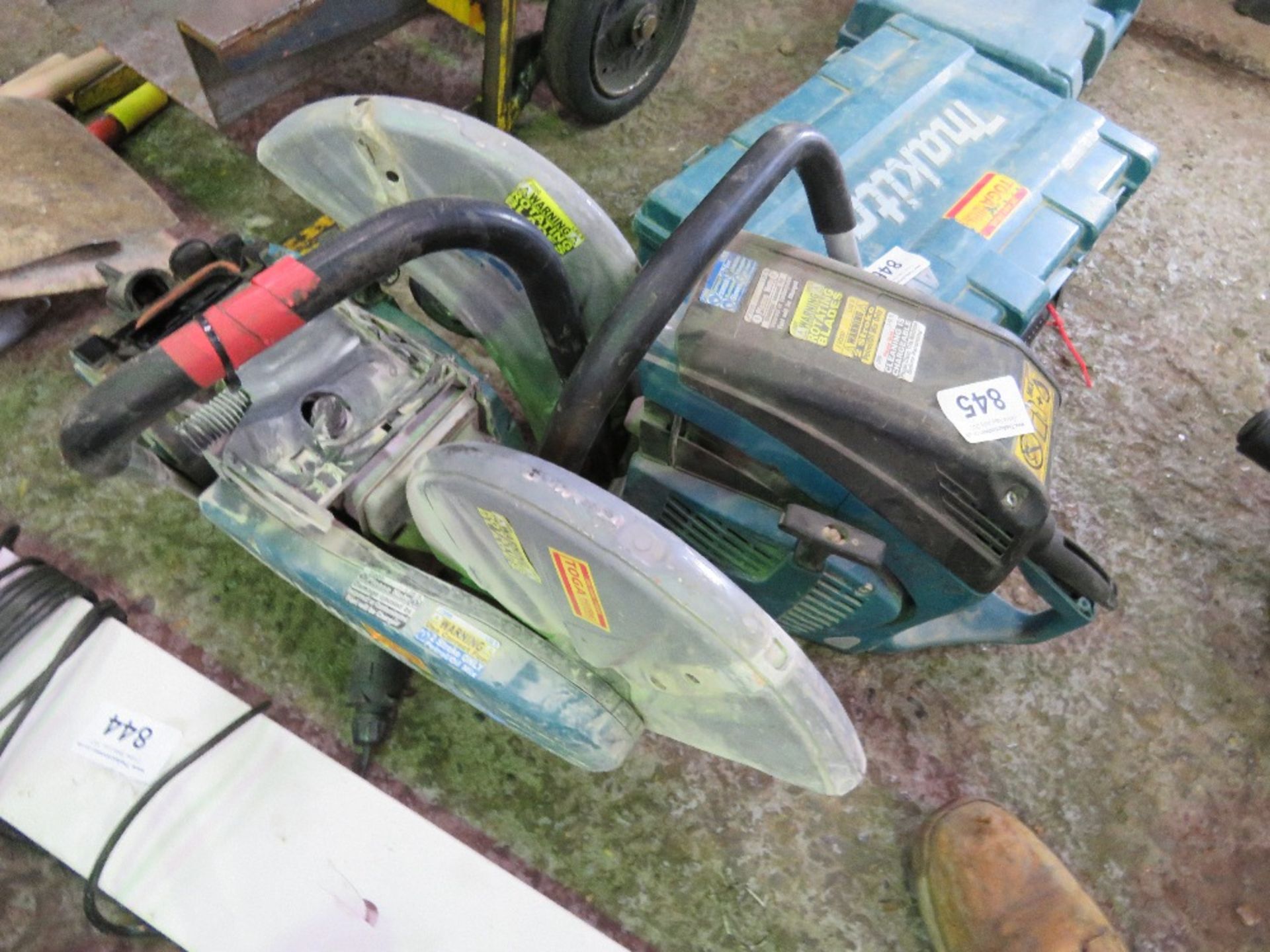 MAKITA PETROL CUT OFF SAW PLUS ANOTHER FOR SPARES.