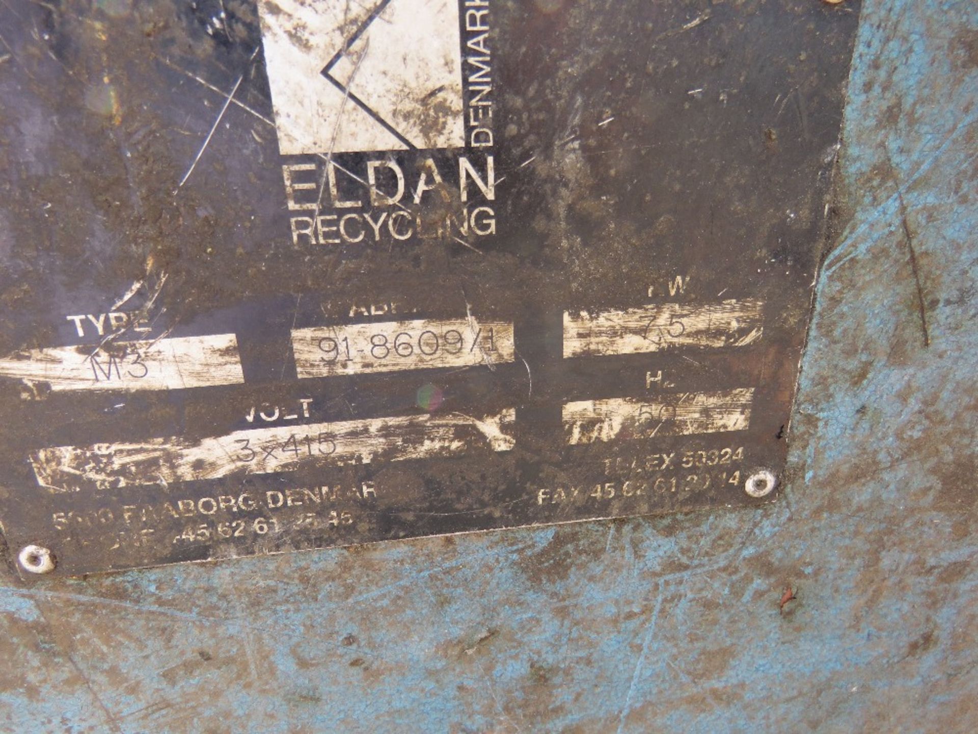 ELDAN M3 CABLE STRIPPER UNIT, 3 PHASE. WORKING WHEN REMOVED. NO VAT ON HAMMER PRICE. - Image 3 of 6
