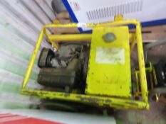 YANMAR DIESEL ENGINED GENERATOR. UNTESTED, CONDITION UNKNOWN.