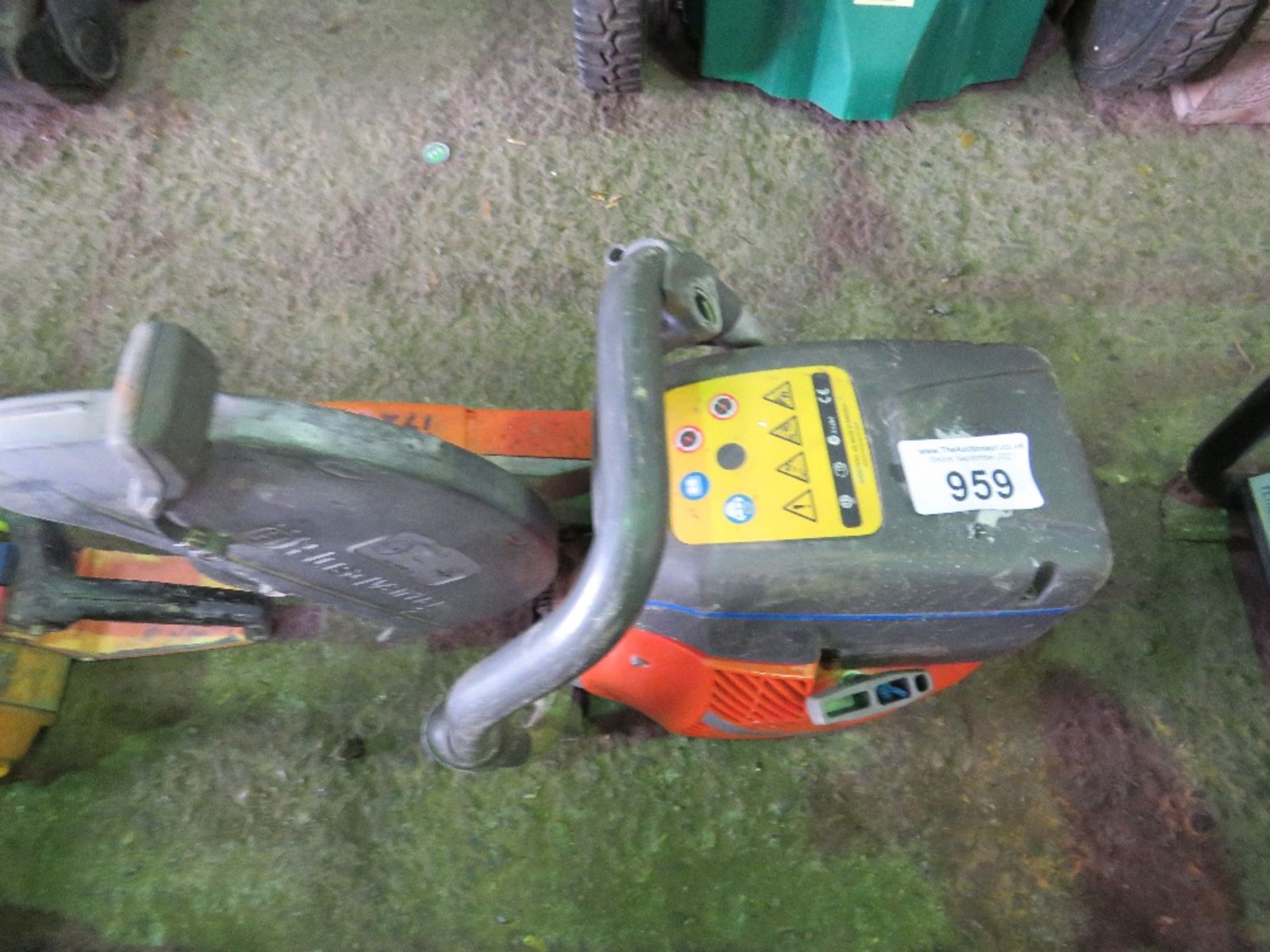 HUSQVARNA K760 PETROL CUT OFF SAW, APPEARS TO BE LATER TYPE MACHINE.