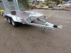 INDESPENSION CHALLENGER 50 2.7TONNE RATED MINI EXCAVATOR TRAILER. UNUSED, YEAR 2021. INTERNAL DIMENS