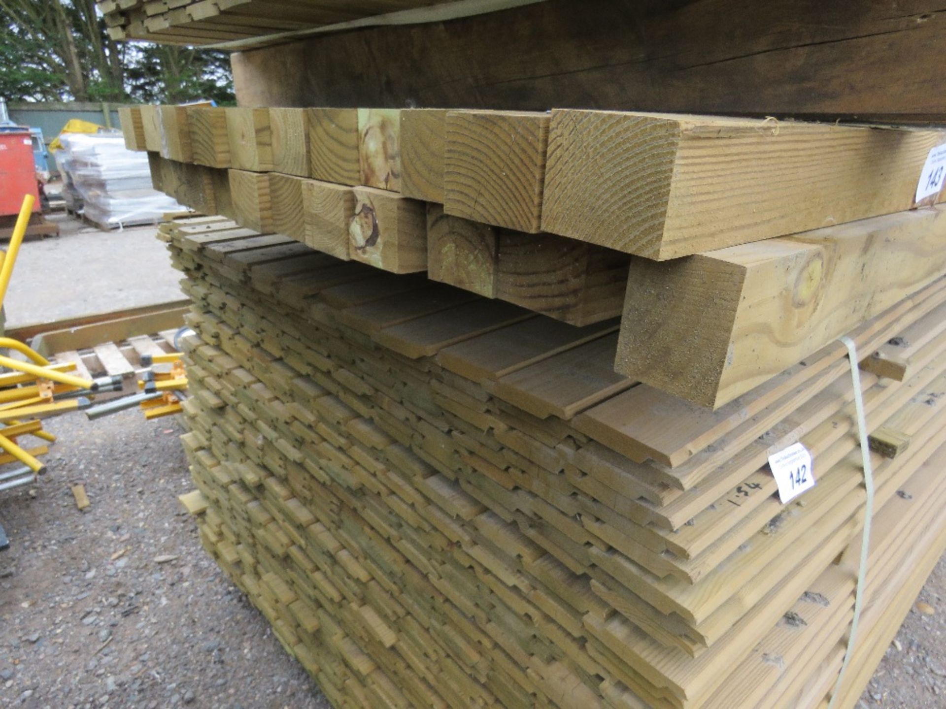 24 X TIMBER POSTS.