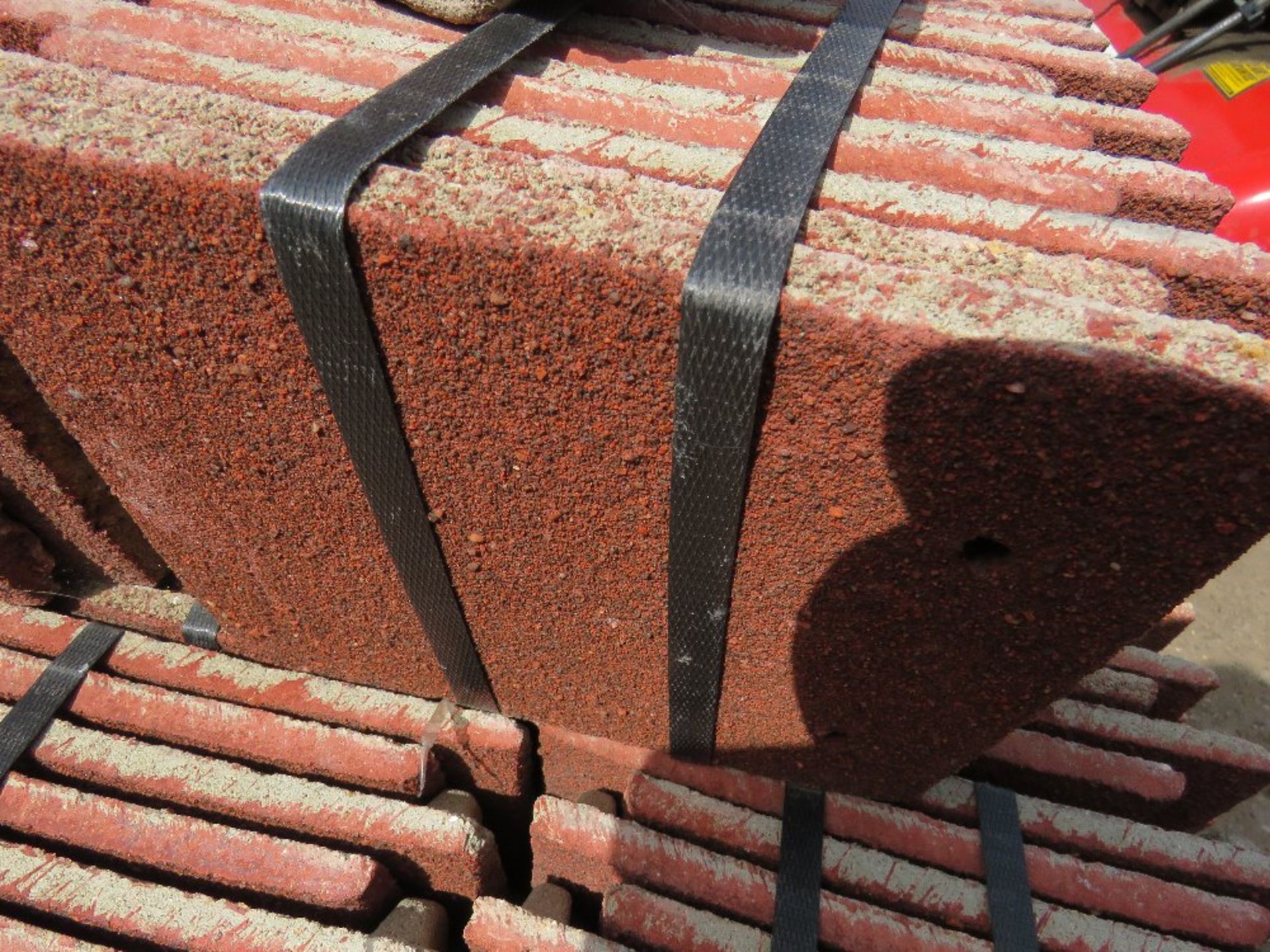 LARGE QUANTITY OF REDLAND CONCRETE ROOF TILES. - Image 2 of 3