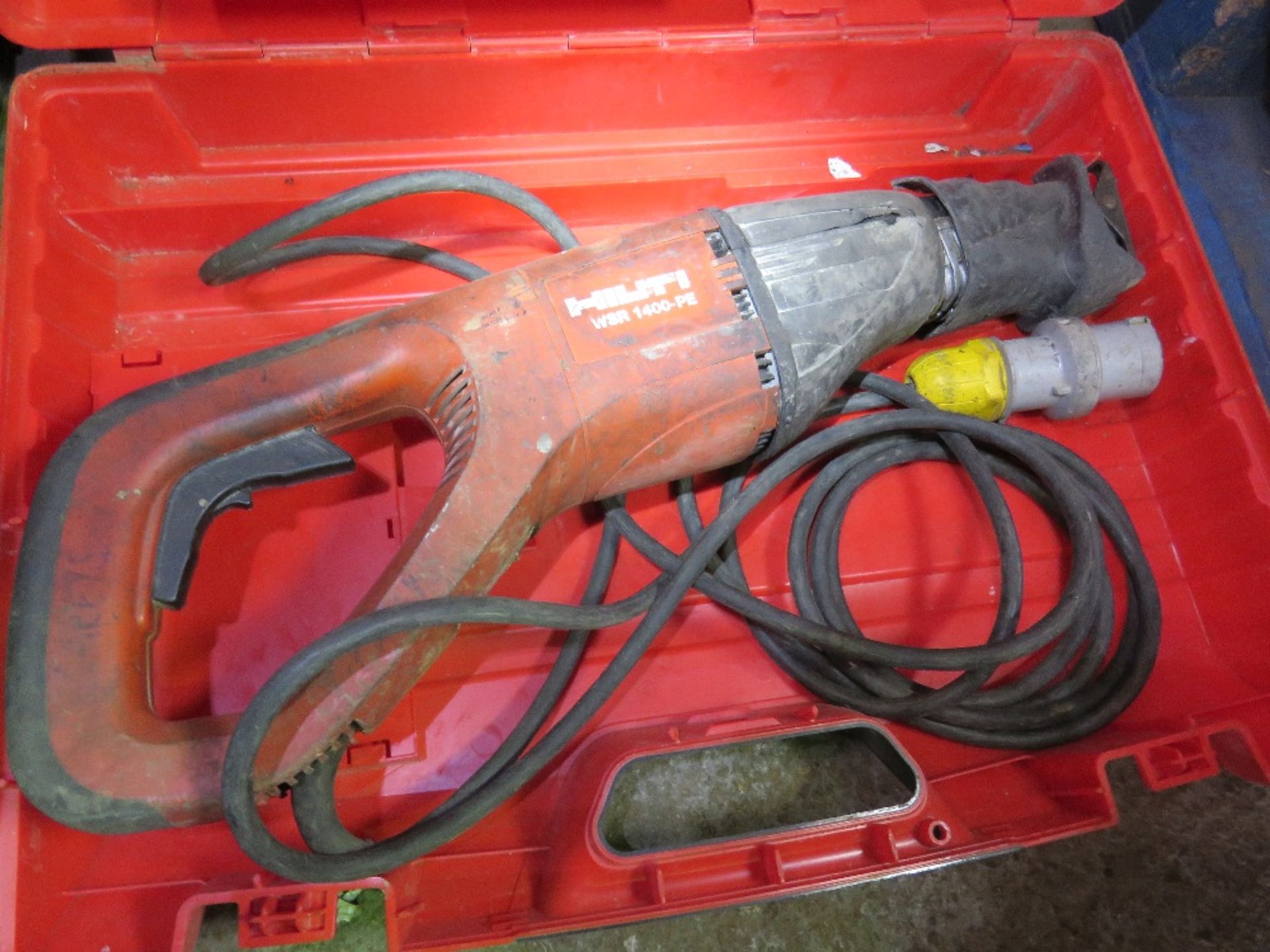 HILTI WSR1400PE 110VOLT RECIPROCATING SAW.