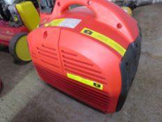 KT2000 PETROL CAMPING GENERATOR. NO VAT ON HAMMER PRICE.