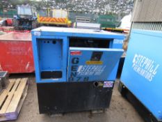 STEPHILL 10KVA GENERATOR UNIT, INCOMPLETE/FOR SPARES. KUBOTA 3 CYLINDER DIESEL ENGINE.