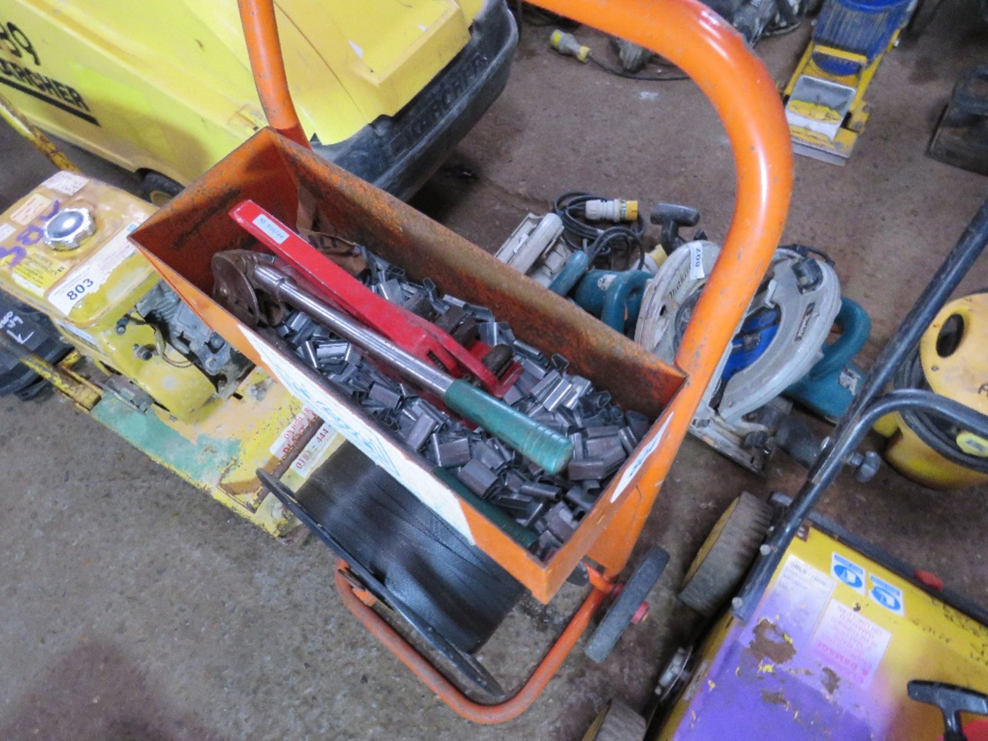 BANDING SET ON A TROLLEY. NO VAT ON HAMMER PRICE. - Image 2 of 2