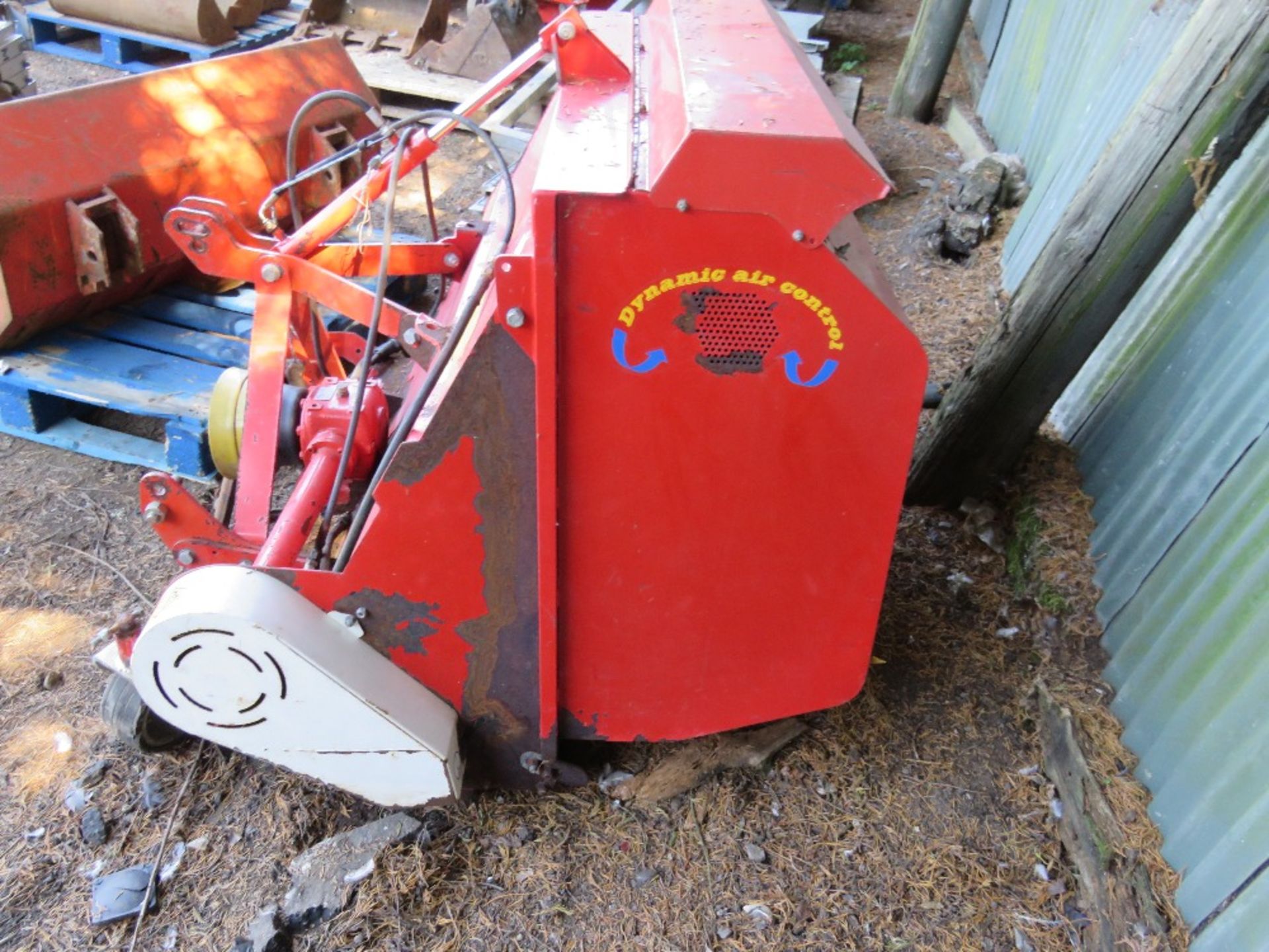 JOLLY FLAIL COLLECTOR FLAIL MOWER FOR COMPACT TRACTOR, 4FT WIDTH APPROX. NO VAT ON HAMMER PRICE. - Image 2 of 5