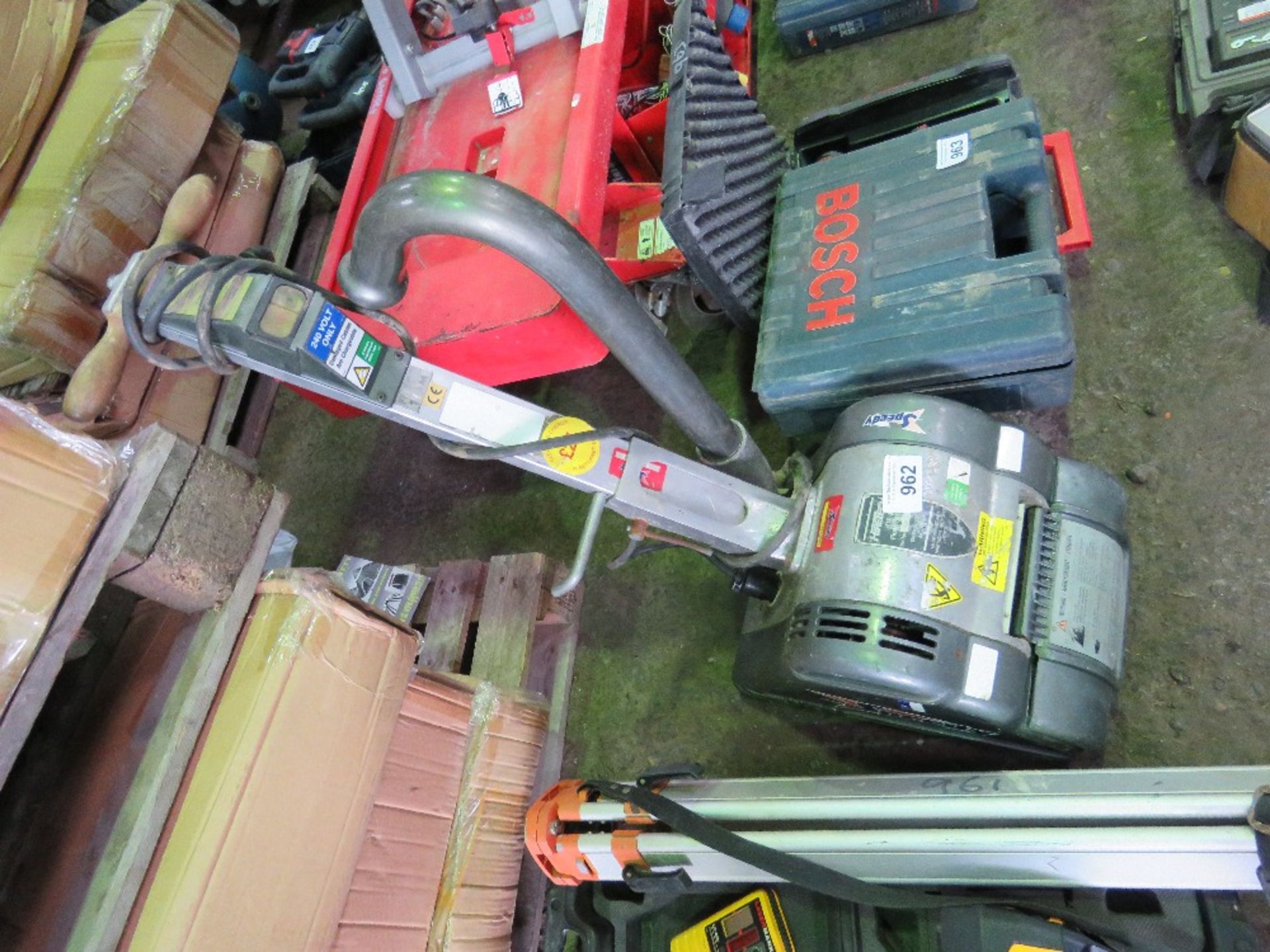 FLOOR BOARD SANDER, 240 VOLT. - Image 2 of 4