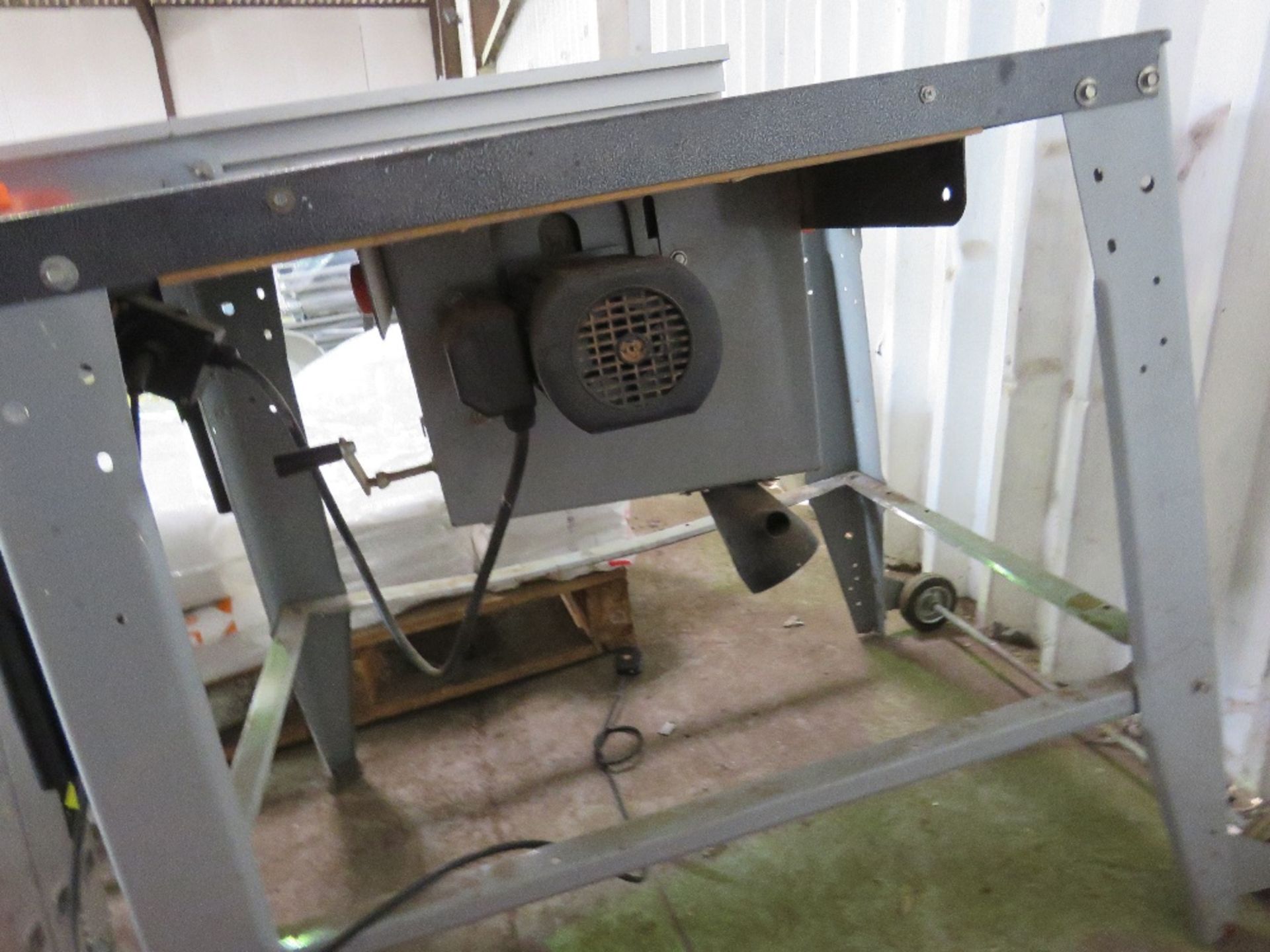 1600WATT RATED 240VOLT TABLE SAW. UNTESTED, CONDITION UNKNOWN NO VAT ON HAMMER PRICE. - Image 3 of 4