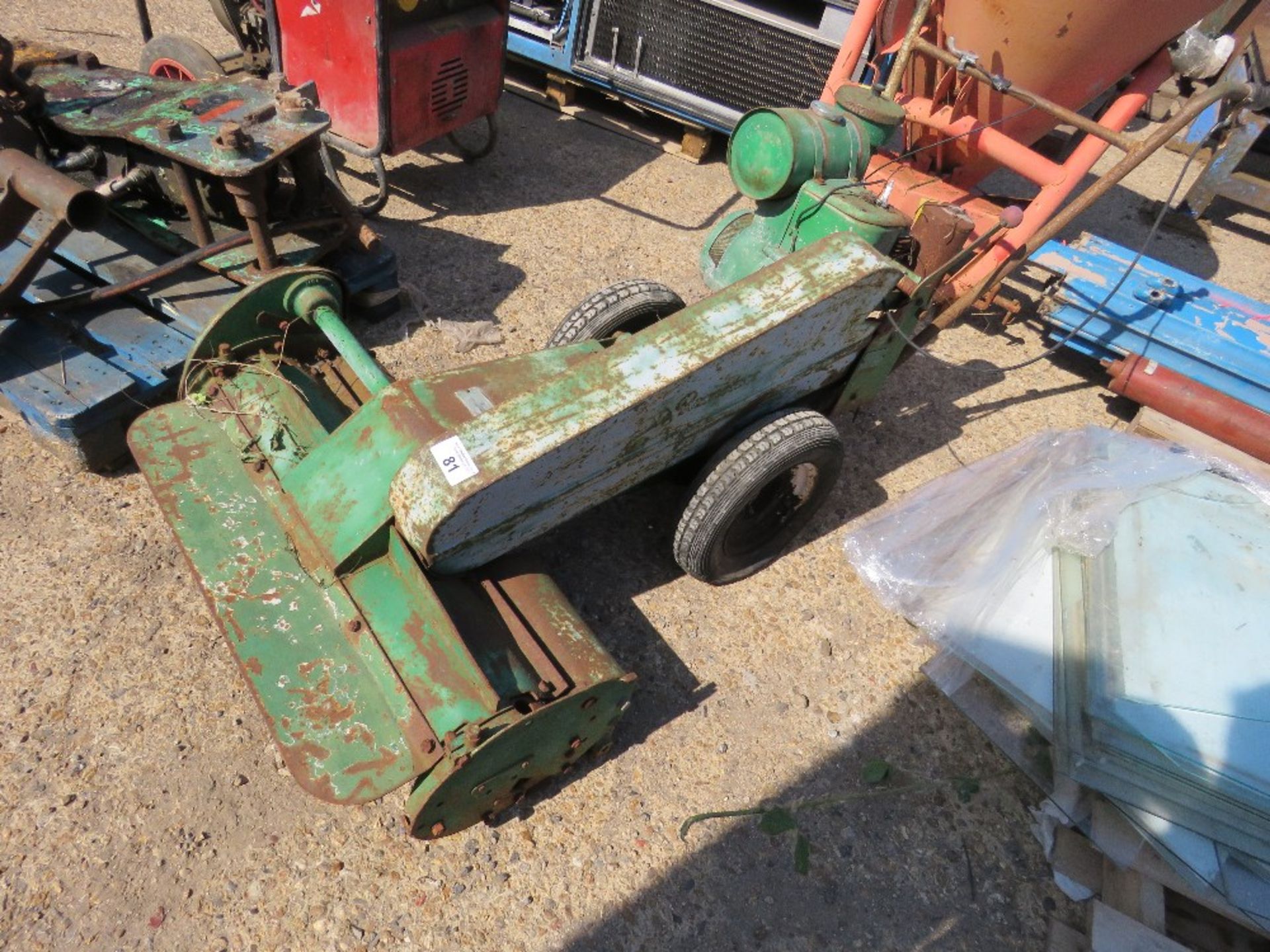 RANSOMES 30" REEL CUTTER MOWER. NO VAT ON HAMMER PRICE.